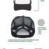 Guía de tallas y medidas de gorra infantil ajustable negra y blanca Sapitos