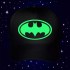 Gorra negra para niño con el logo luminiscente de Batman brilla en la oscuridad