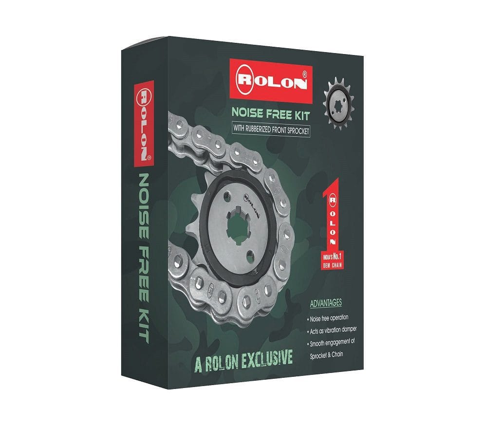 Buy "Rolon Yezdi Adventure Chain Sprocket Kit" Rs.2575Buy online in India
