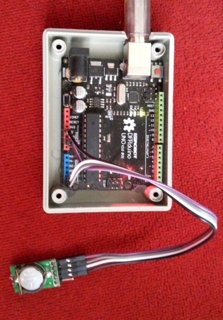 prototipe rangkaian rtc ds3231 dan arduino