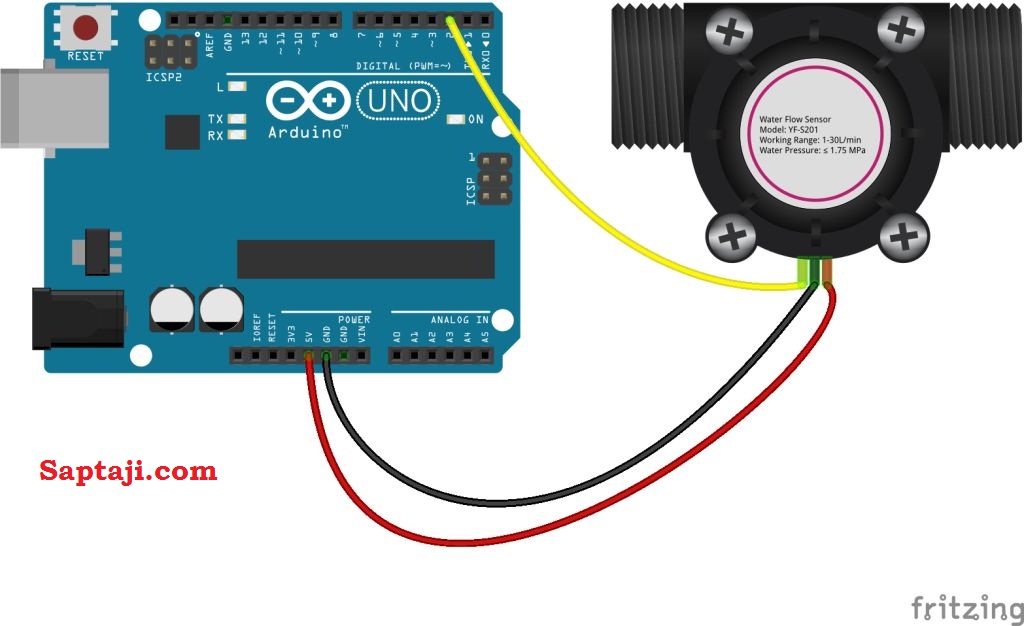 flow meter arduino