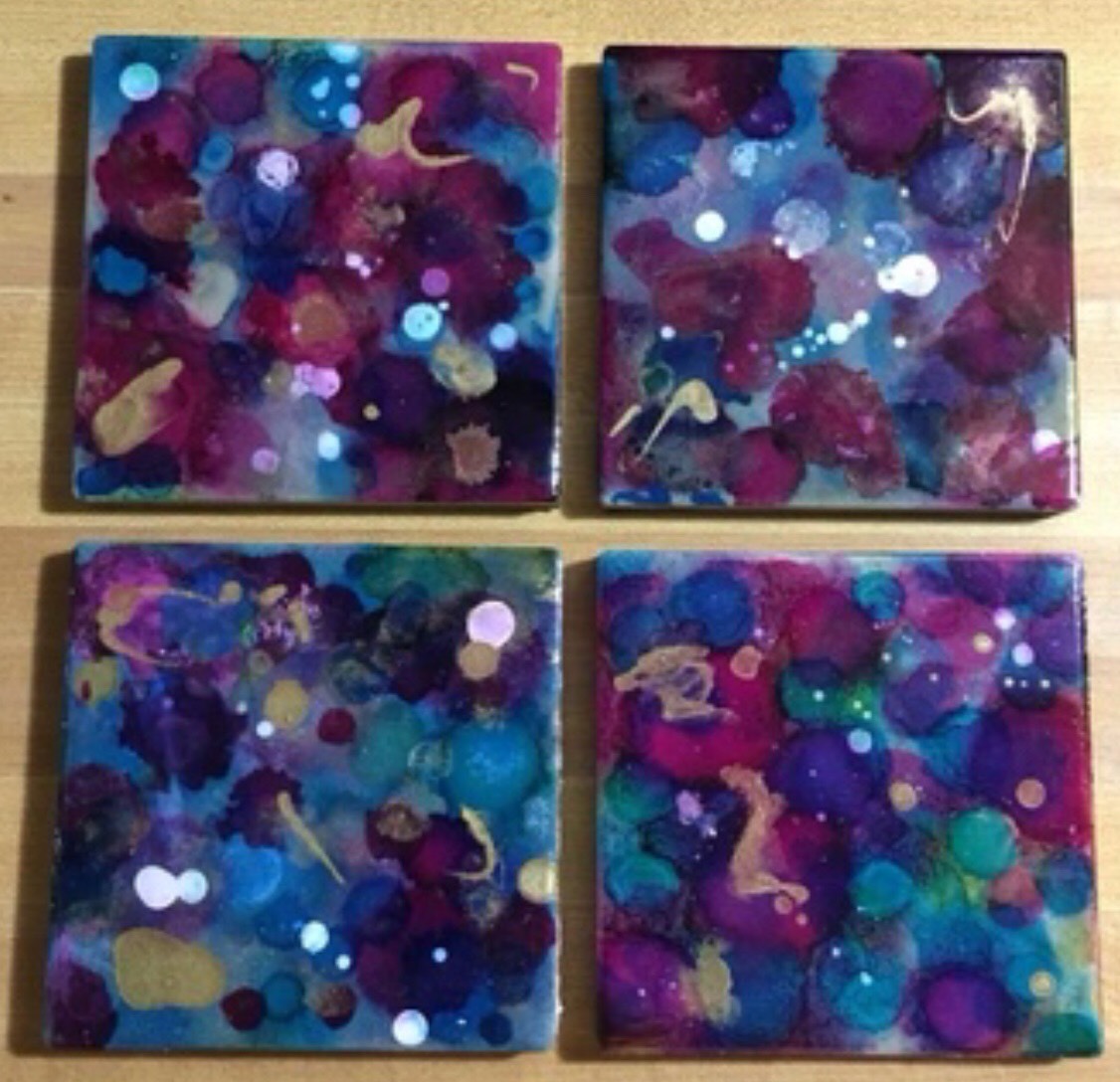 Title: Painters' Splatters