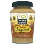 1 tablespoon peanut butter = 4g
