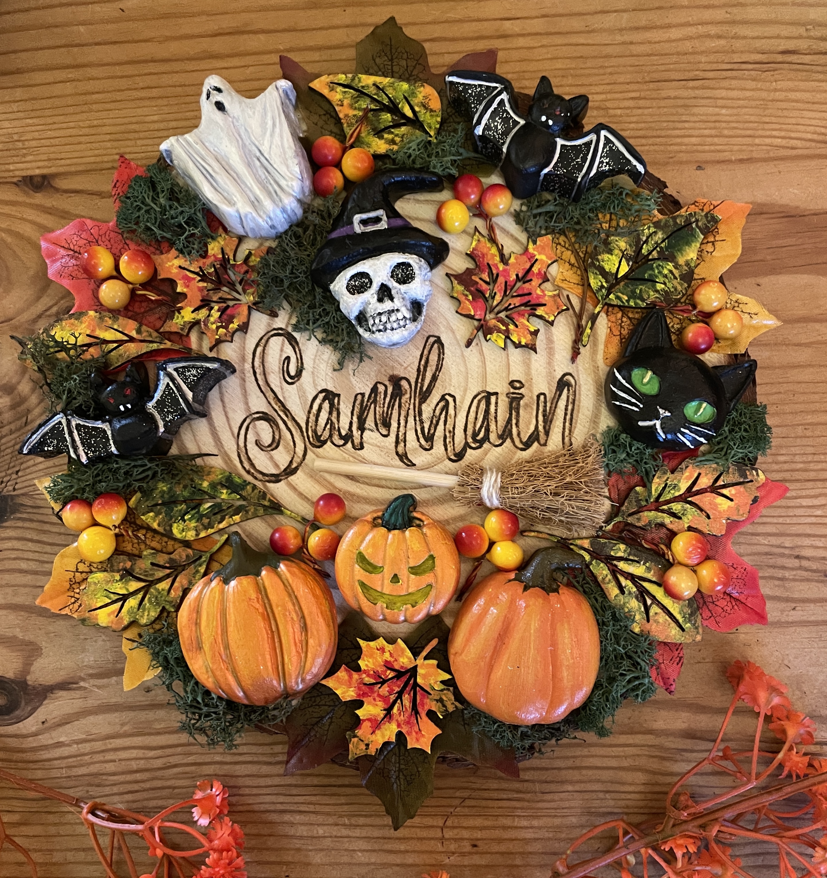 Painted Wood Burning - Sarah H Davis
