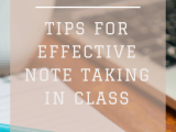 Tips For Effective Note Taking In Class Sarah Lyn Gay