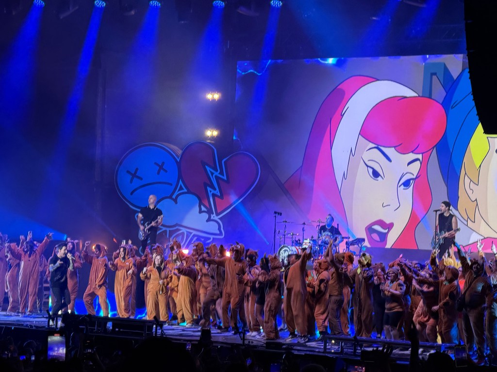 Simple Plan Concert Scooby Doo Fans