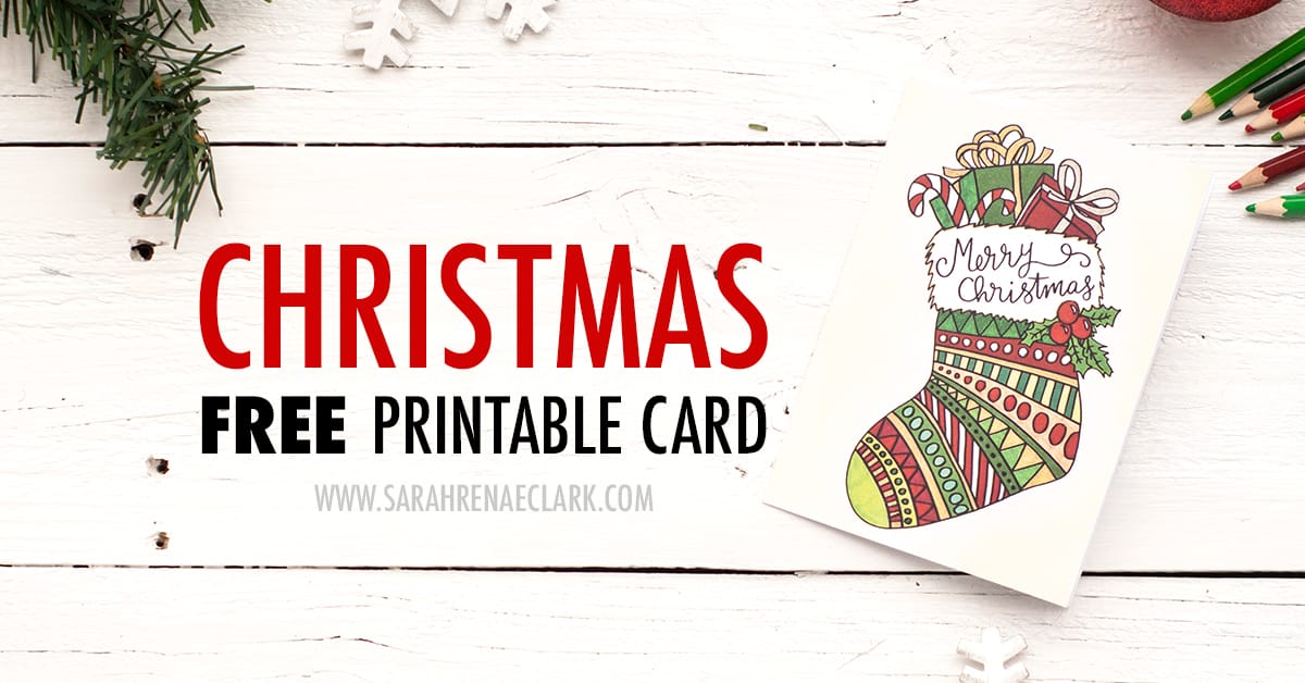 Free printable editable christmas cards