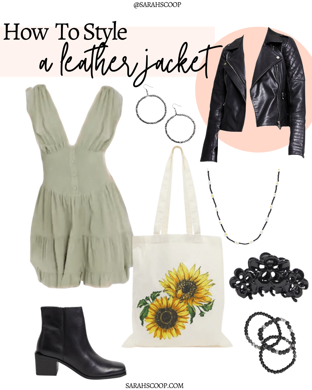 5 Ways to Style a Leather Jacket