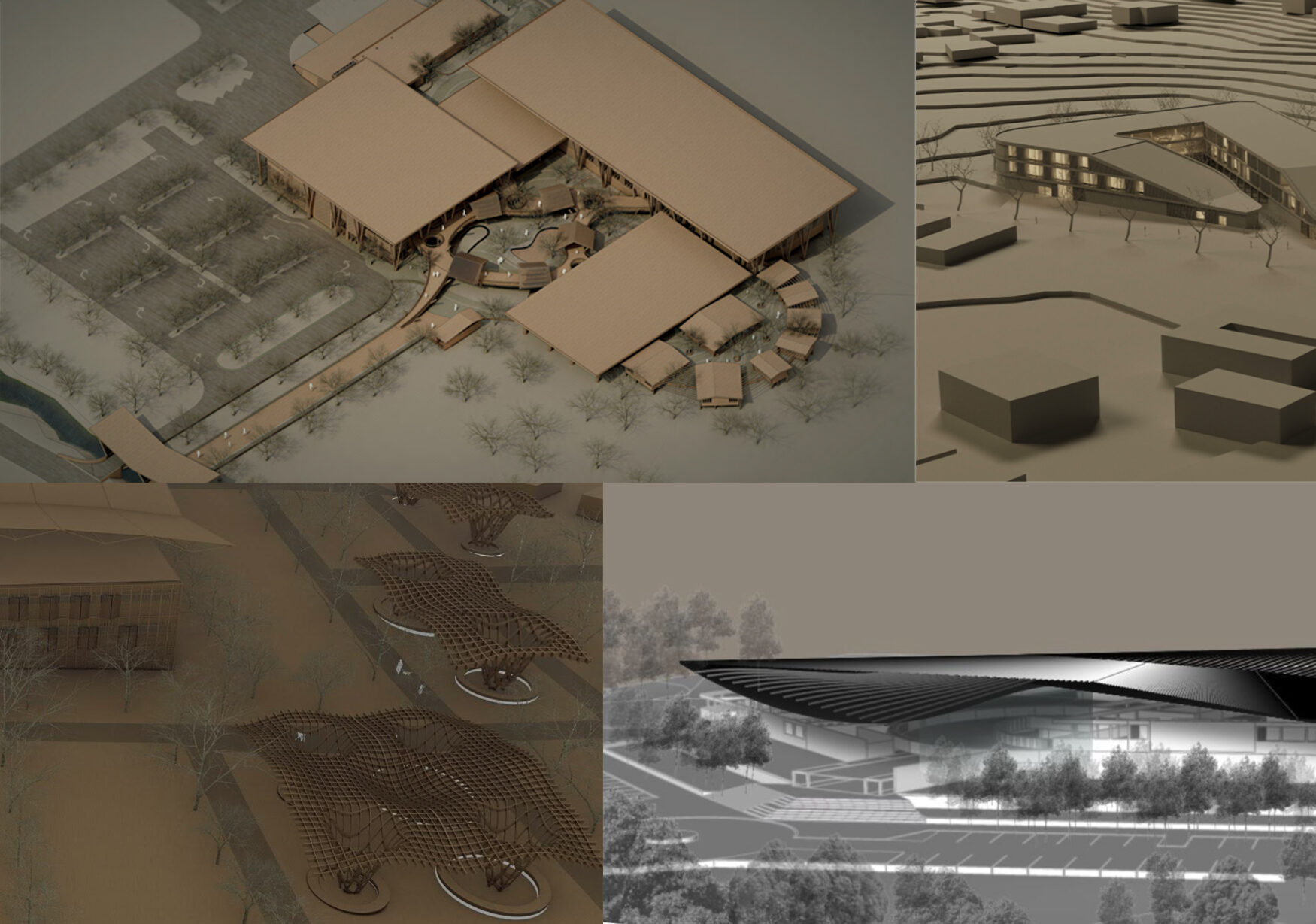 Design Studio IX project developed for the ALACERO 2021 Steel Design Competition at PUCMM