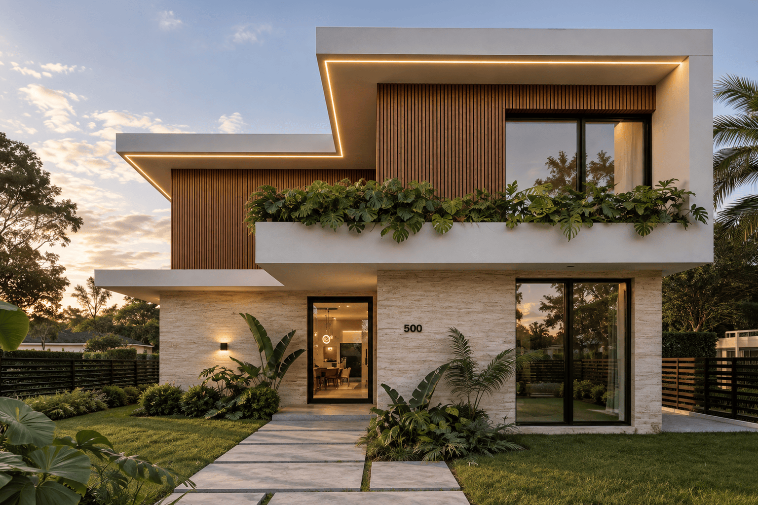 500 Residence contemporary residential architecture in Miami
