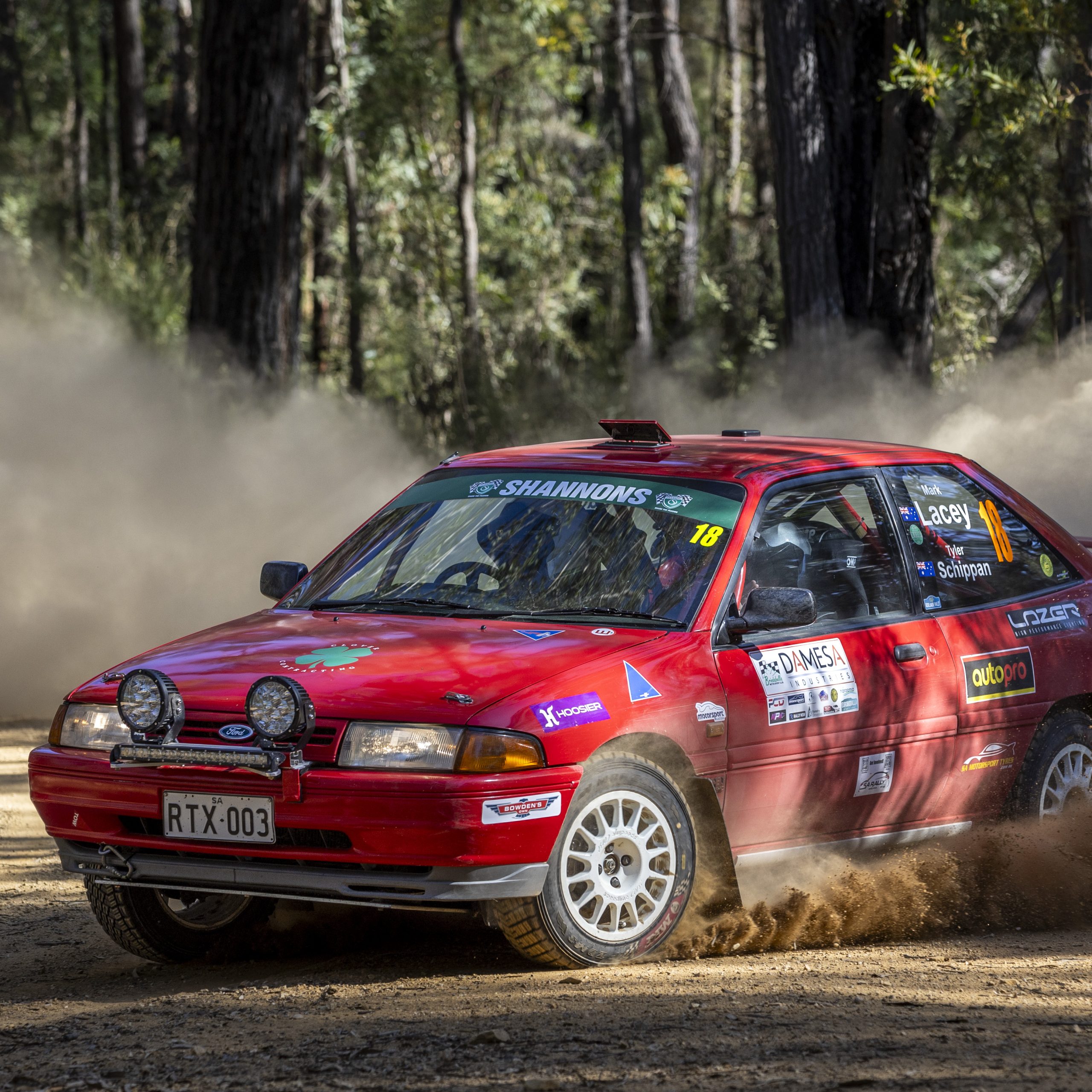 Coffs Coast Rally, Car 38, Mark Lacey