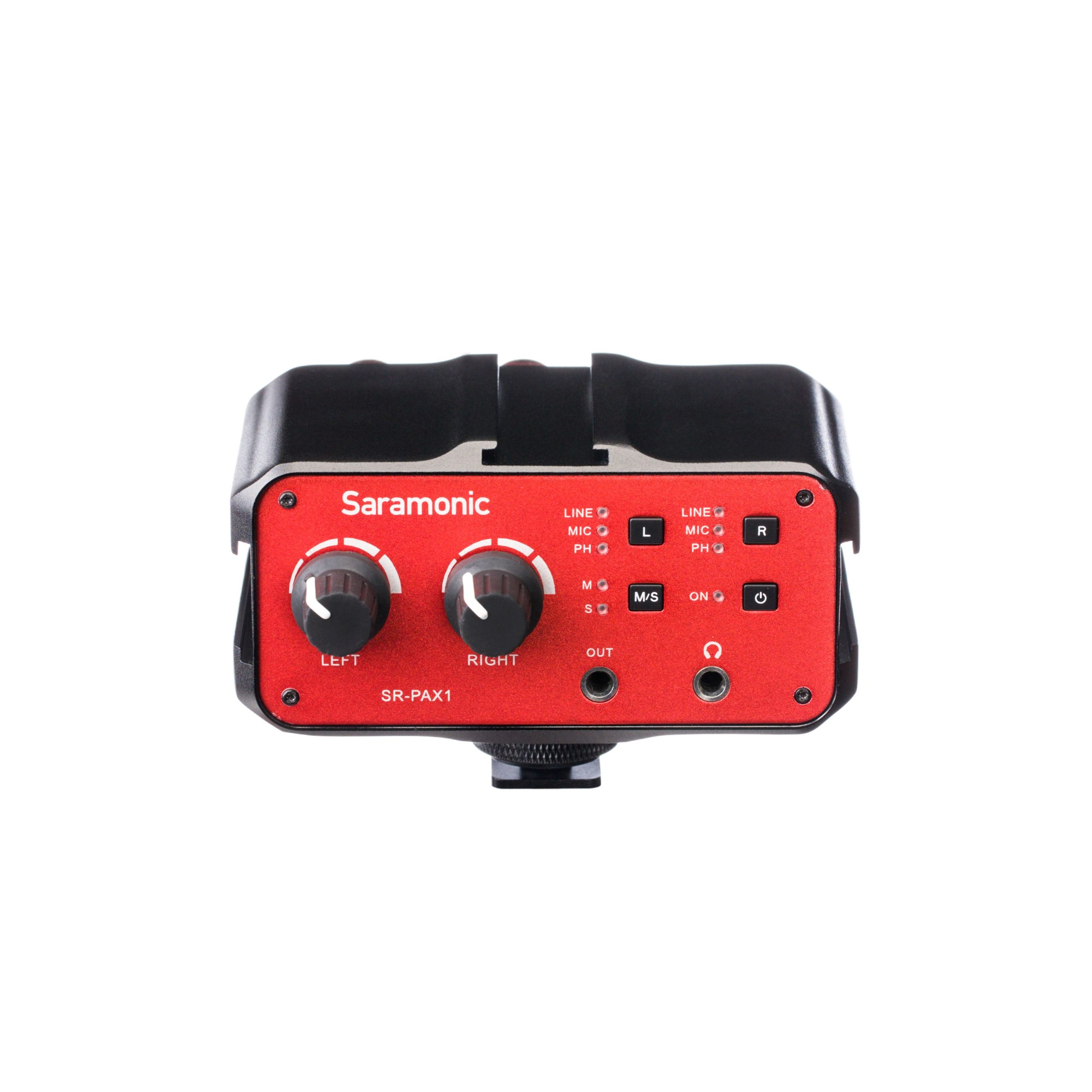 Sr-PAX1 Channel On-Camera Audio Mixer - Saramonic Australia