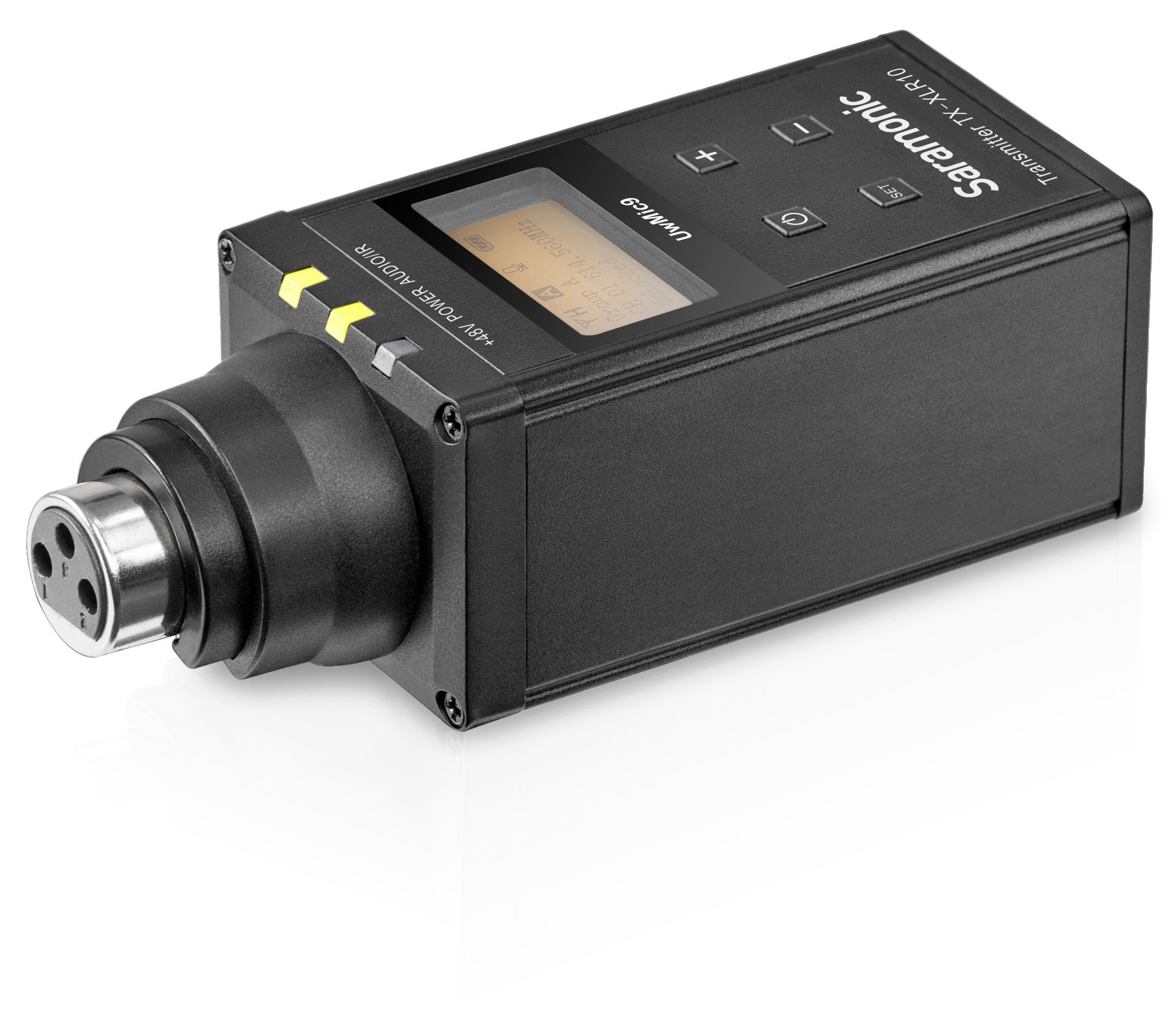 TX-XLR9: UHF XLR Plug-On Transmitter