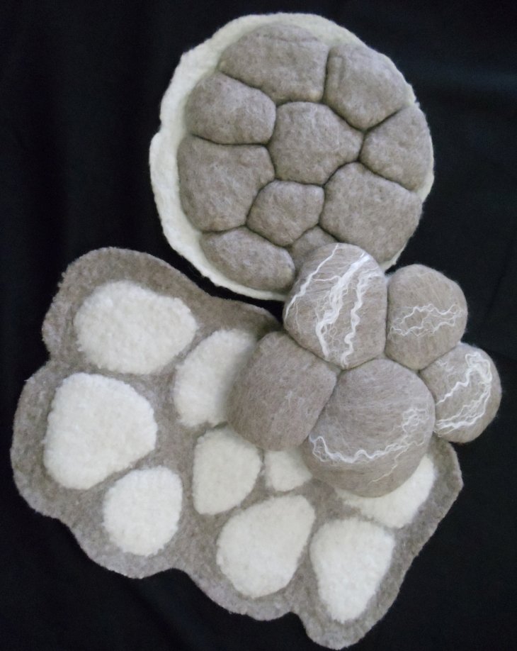 felt mat pebble