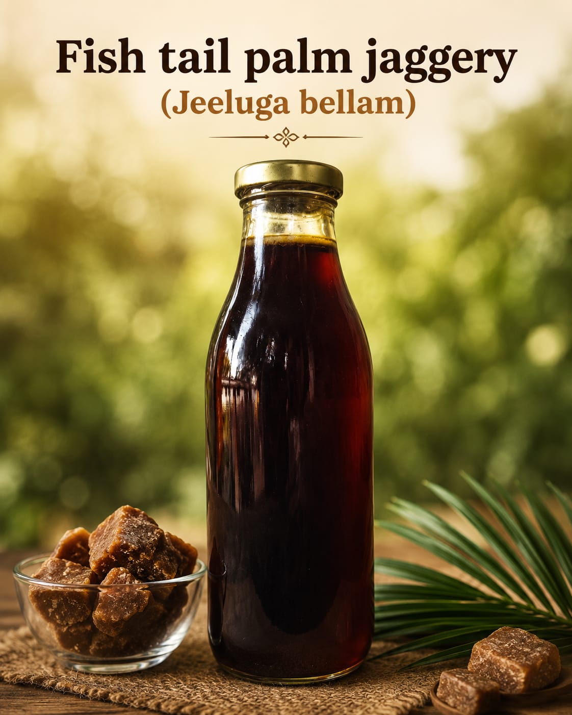 FISHTAIL PALM JAGGERY