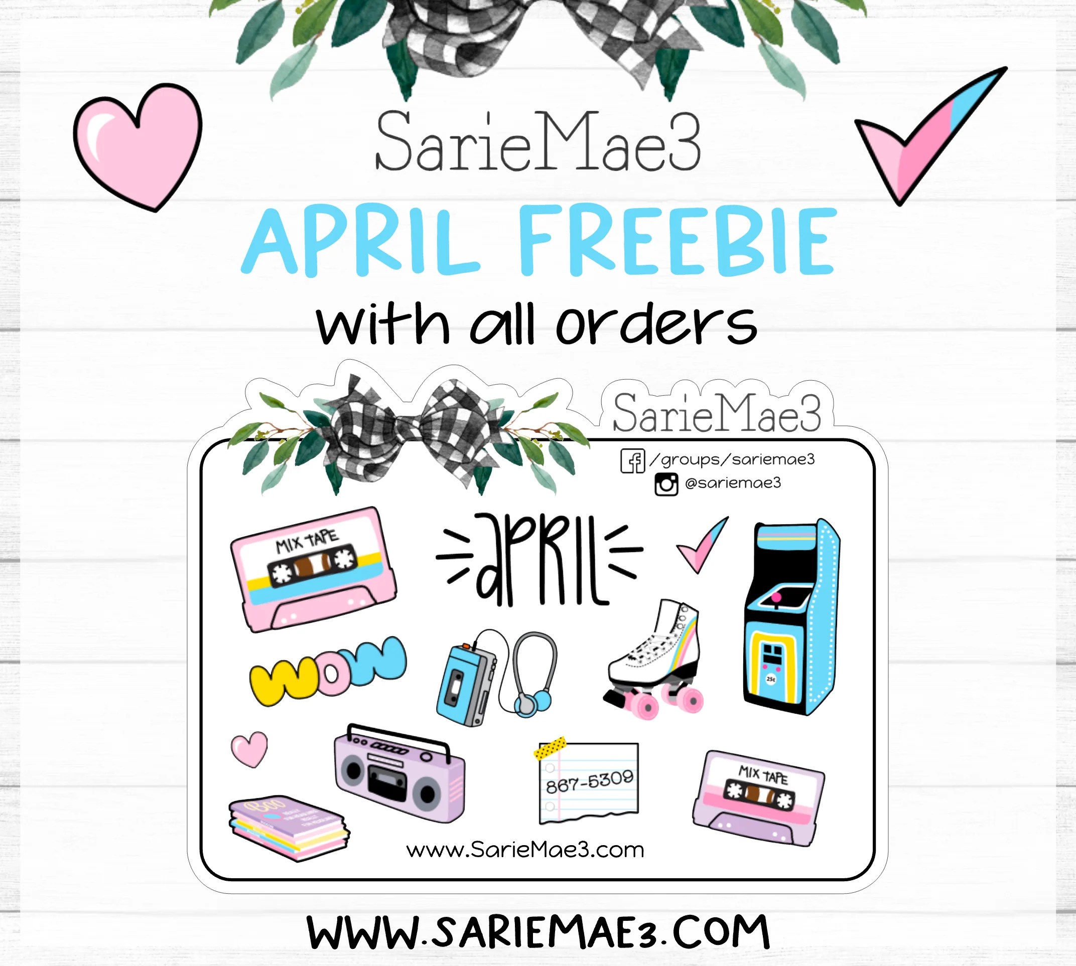 April 2024 Freebie Sariemae3