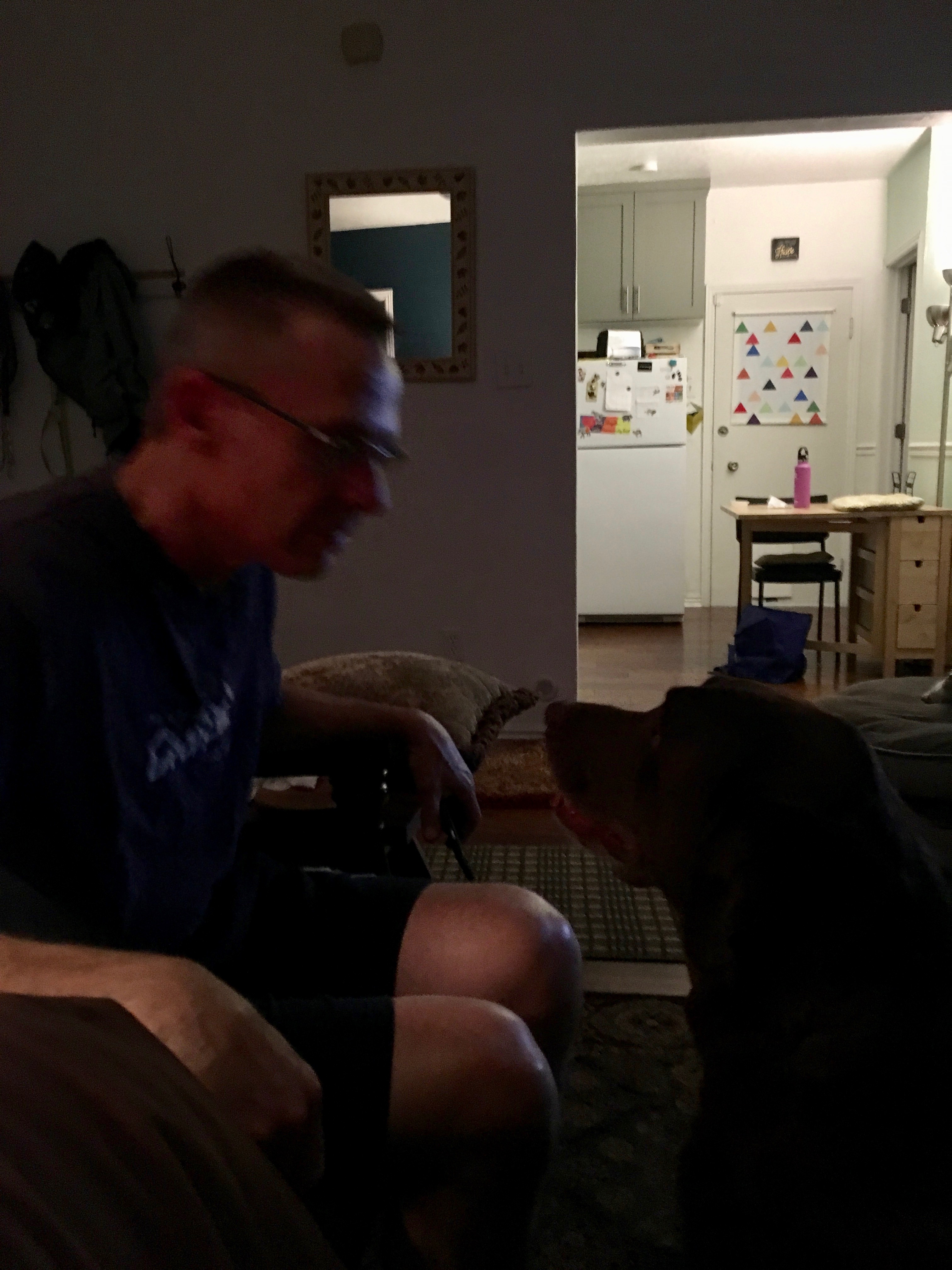 This is where they spend every evening after work.