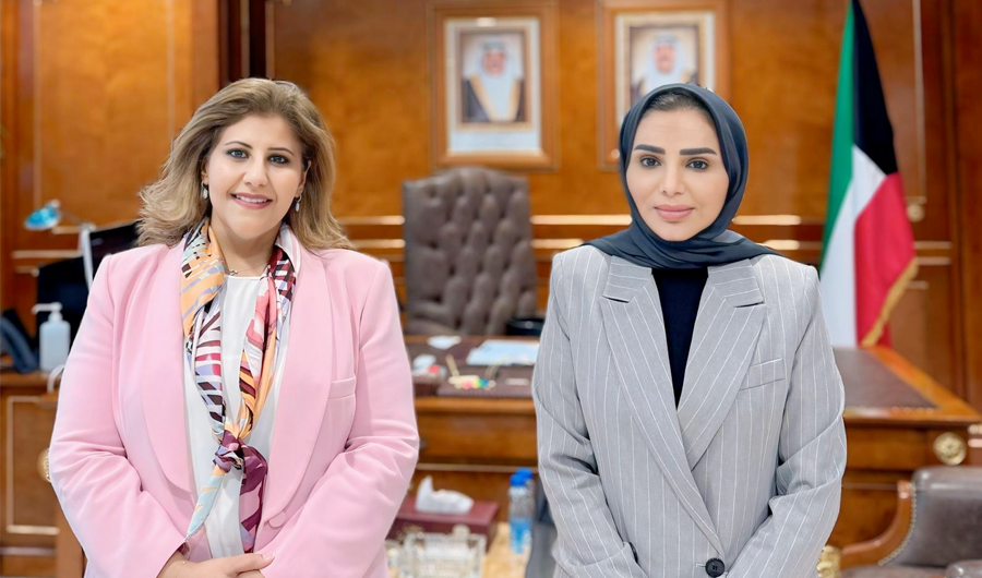 وزيرة الشؤون تبحث مع مساعدة وزير الخارجية لحقوق الانسان سبل التعاون