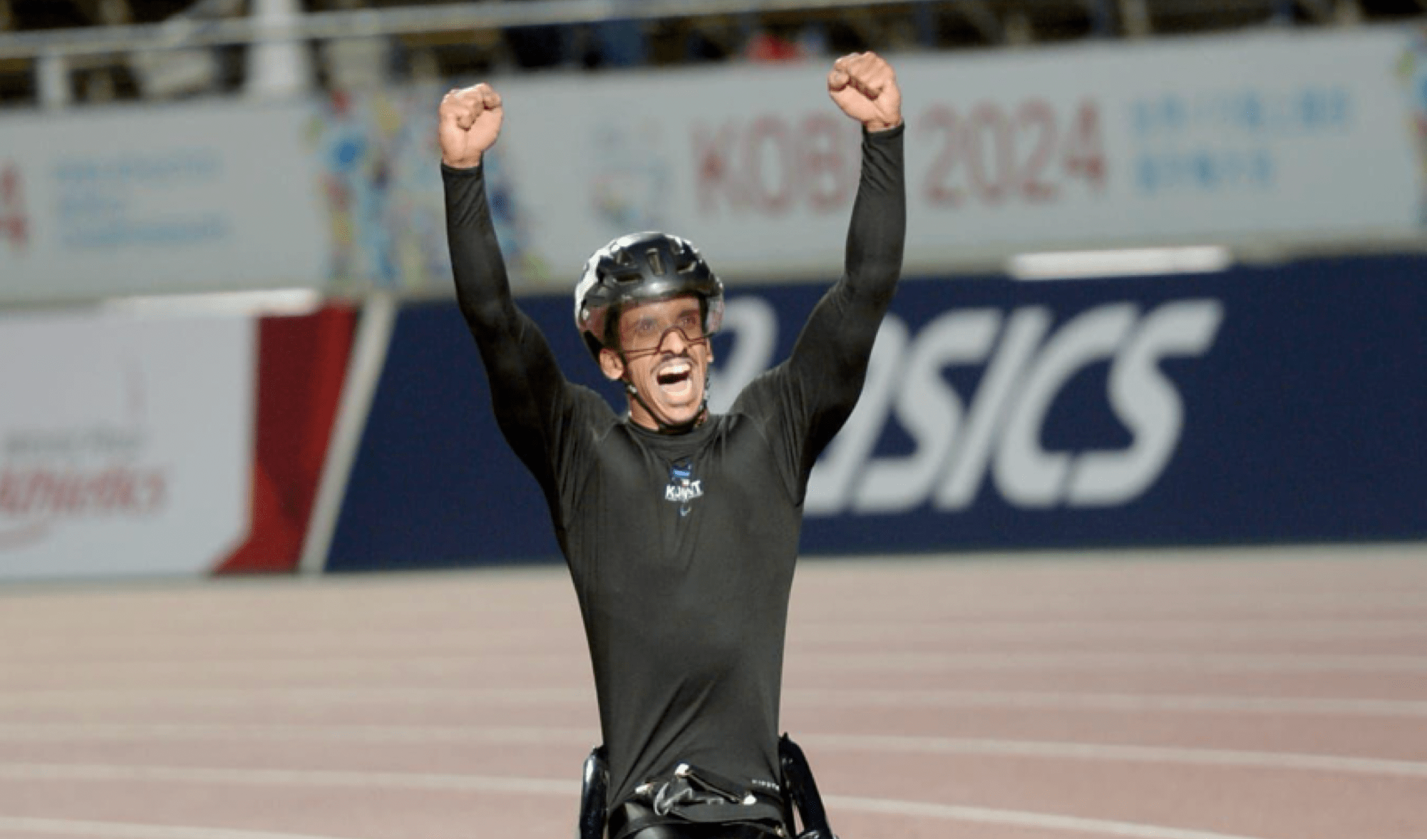البطل فيصل الراجحي يحصد برونزية 5000 متر للجري على الكرسي في بارالمبياد باريس