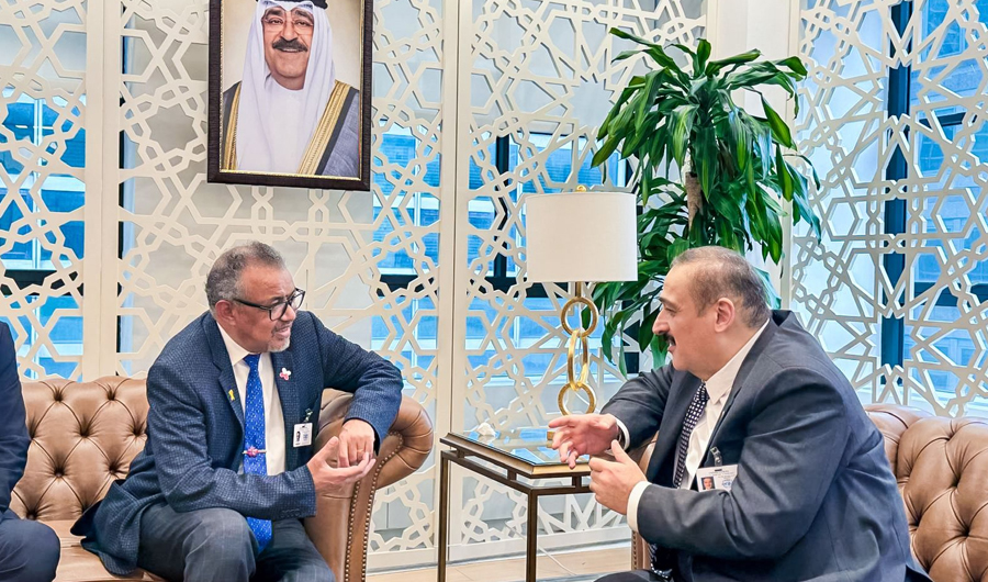 وزير الصحة: الكويت حريصة على تعزيز التعاون والتنسيق الدولي لمواجهة التحديات الصحية المشتركة وزير الصحة: الكويت حريصة على تعزيز التعاون والتنسيق الدولي لمواجهة التحديات الصحية المشتركة