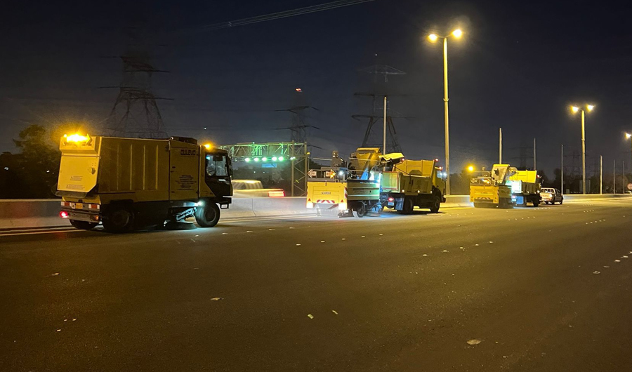 &laquo;البلدية&raquo;: الفرق الرقابية تواصل تنظيف الطرق والشوارع الرئيسية