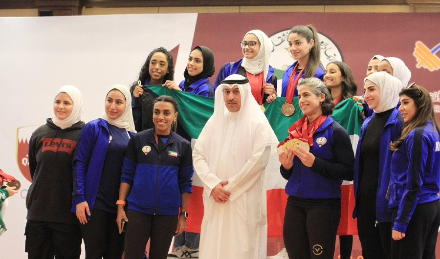 منتخب الكويت لرفع الأثقال يواصل حصد العديد من الميداليات