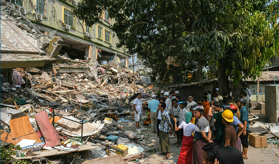 الإمارات ترسل فريق البحث والإنقاذ الإماراتي للمتأثرين من زلزال ماينمار