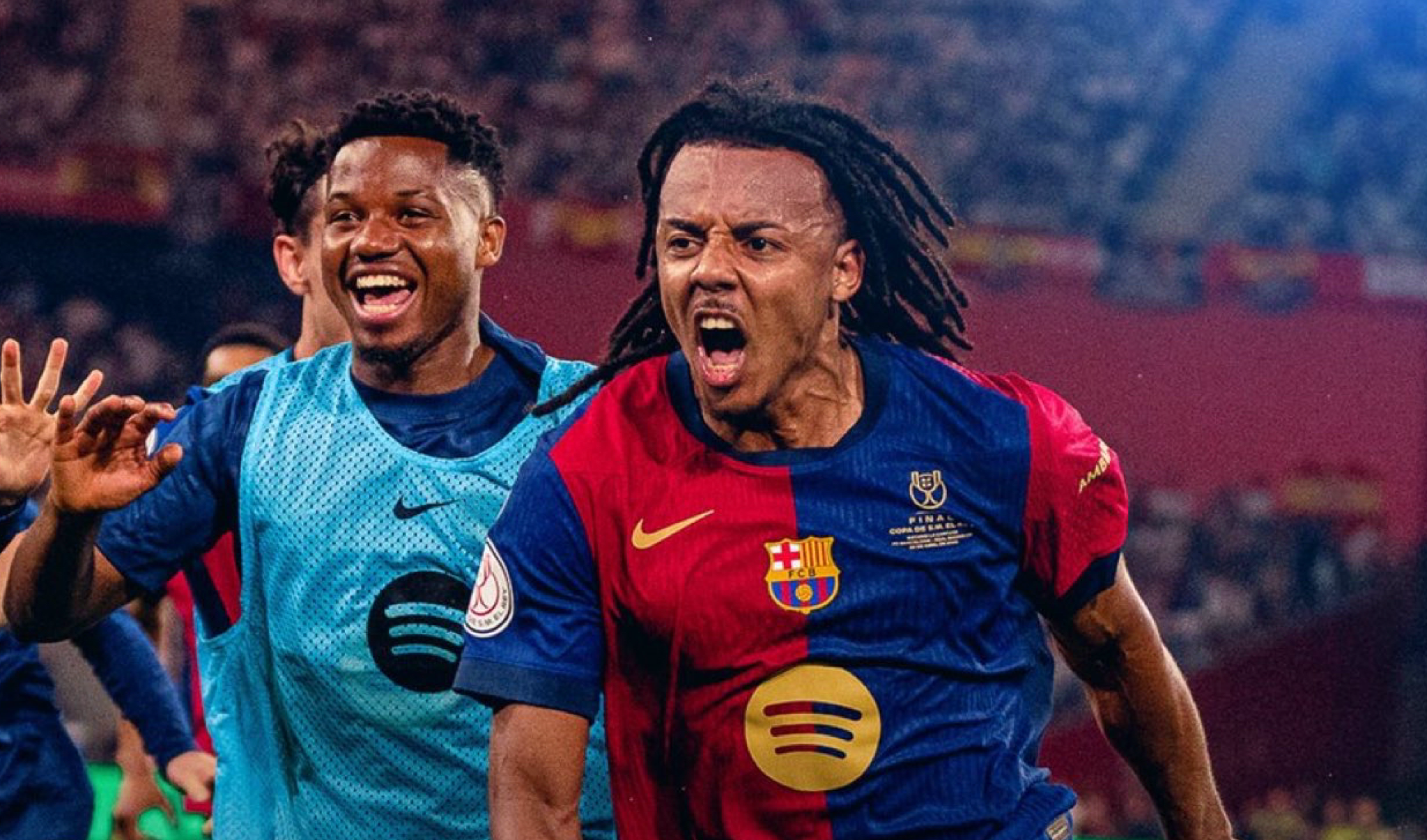 برشلونة يهزم ريال مدريد ويحقق كأس ملك اسبانيا