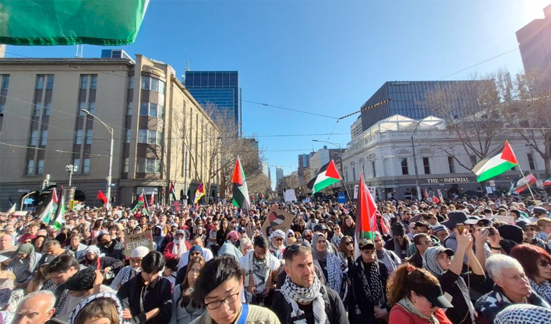 أستراليا تنتفض دعماً لغزة.. مسيرات حاشدة في 40 مدينة