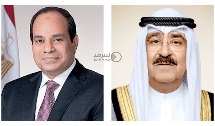 سمو أمير البلاد يتلقى اتصالاً هاتفيا من الرئيس المصري