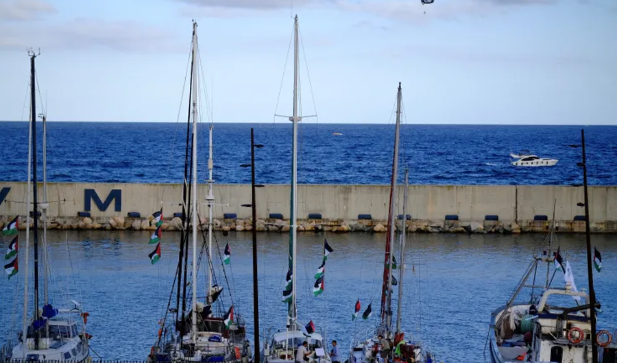 &laquo;أسطول الصمود العالمي&raquo; ينطلق اليوم من إسبانيا إلى غزة