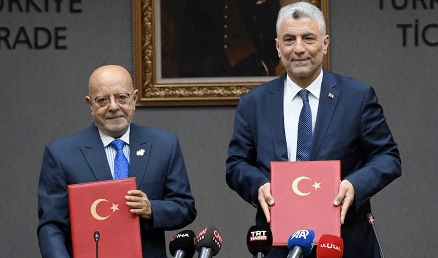 تركيا وسوريا توقعان بروتوكولا لتأسيس لجنة اقتصادية وتجارية مشتركة