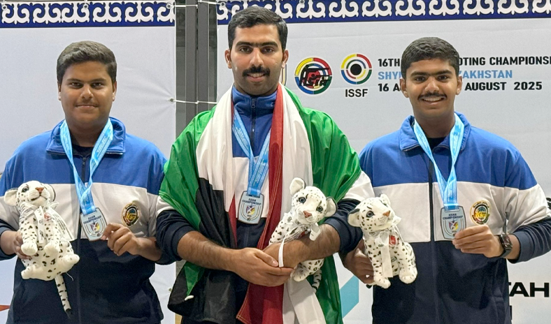 منتخب الكويت للرماية يضيف ميدالية سادسة في البطولة الآسيوية الـ16 بكازاخستان