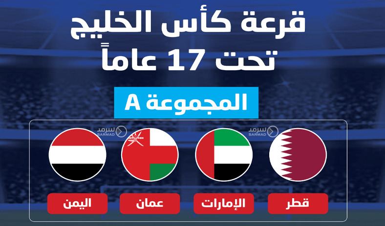 قرعة &laquo;خليجي الناشئين&raquo; تضع منتخب الكويت مع السعودية والبحرين والعراق