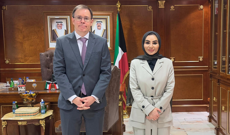 وزيرة الشؤون تبحث مع سفير البرازيل تعزيز التعاون المشترك