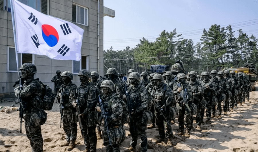 تراجع القوة العسكرية في كوريا الجنوبية بسبب انخفاض المواليد