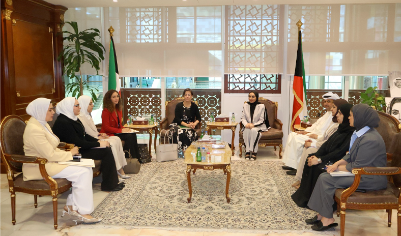 وزيرة الشؤون تبحث مع مسؤولة أممية موضوعات ذات اهتمام مشترك