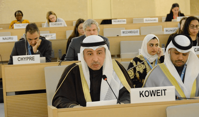 الكويت تجدد دعوتها لجميع الدول إلى الاعتراف بدولة فلسطين