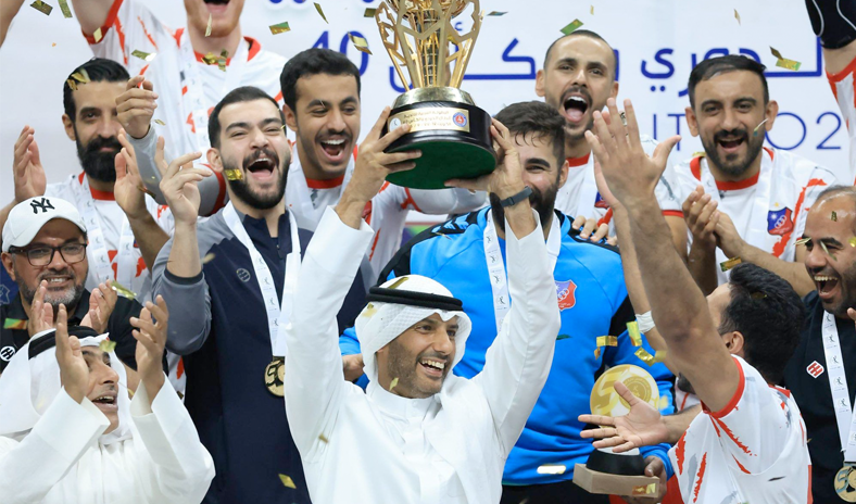 نادي الكويت بطل العرب لليد نادي الكويت بطل العرب لليد
