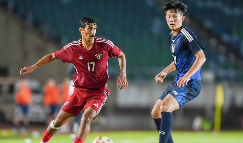 خسارة ثقيلة لمنتخب الكويت الأولمبي أمام اليابان بنتيجة 6-1