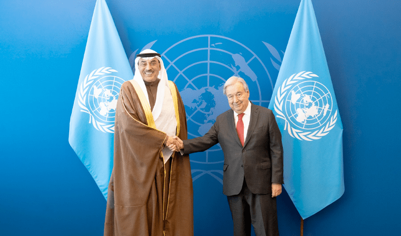 ممثل سمو الأمير: الكويت تدعم الدور الهام والمحوري للأمم المتحدة بكافة أجهزتها وبرامجها ممثل سمو الأمير: الكويت تدعم الدور الهام والمحوري للأمم المتحدة بكافة أجهزتها وبرامجها