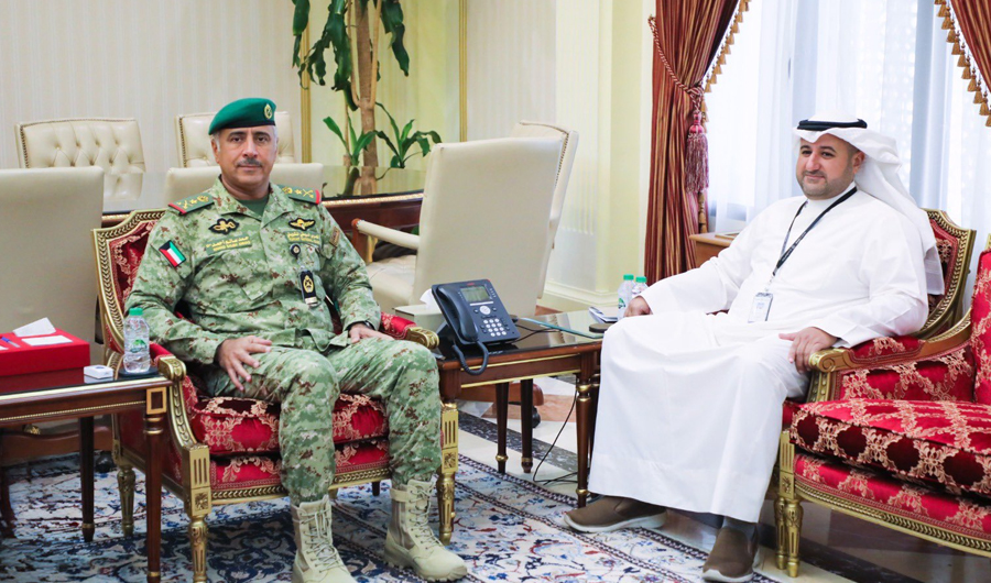 وكيل الحرس الوطني يبحث مع وكيل وزارة الدفاع سبل تعزيز التعاون بين القطاعات العسكرية وكيل الحرس الوطني يبحث مع وكيل وزارة الدفاع سبل تعزيز التعاون بين القطاعات العسكرية