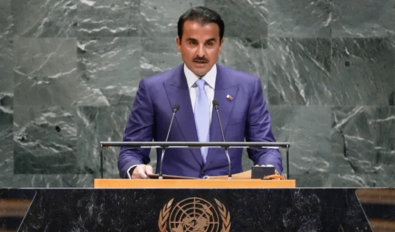 أمير دولة قطر: نتنياهو يحلم أن تصبح المنطقة العربية منطقة نفوذ إسرائيلية