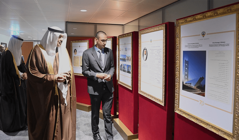 سمو ولي العهد يقوم بزيارة إلى مكتب الاستثمار الكويتي في لندن سمو ولي العهد يقوم بزيارة إلى مكتب الاستثمار الكويتي في لندن