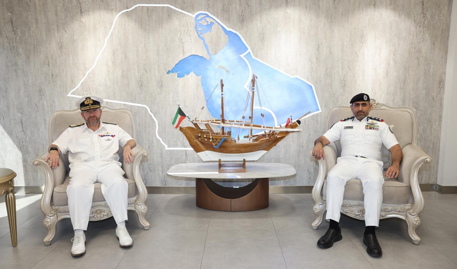 خفر السواحل يبحث التعاون الأمني مع بريطانيا