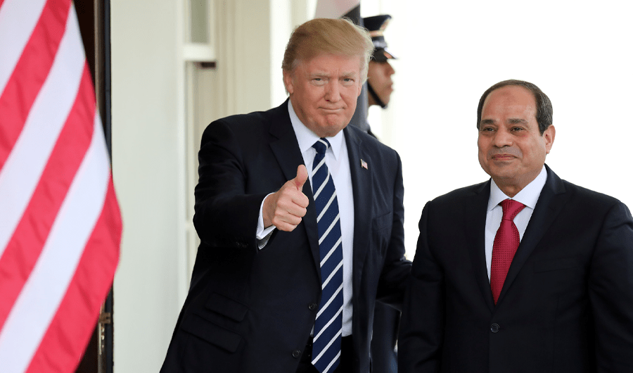 السيسي يدعو ترامب لحضور مراسم توقيع اتفاق إنهاء الحرب في غزة السيسي يدعو ترامب لحضور مراسم توقيع اتفاق إنهاء الحرب في غزة