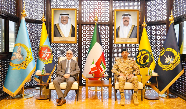 رئيس الأركان العامة للجيش يبحث مع السفير الإيطالي أوجه التعاون المشترك