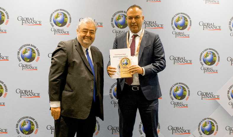 بيت التمويل الكويتي يحصد جائزة &laquo;أفضل بنك للمؤسسات المالية في الشرق الأوسط 2025&raquo; من &laquo;Global Finance&raquo;