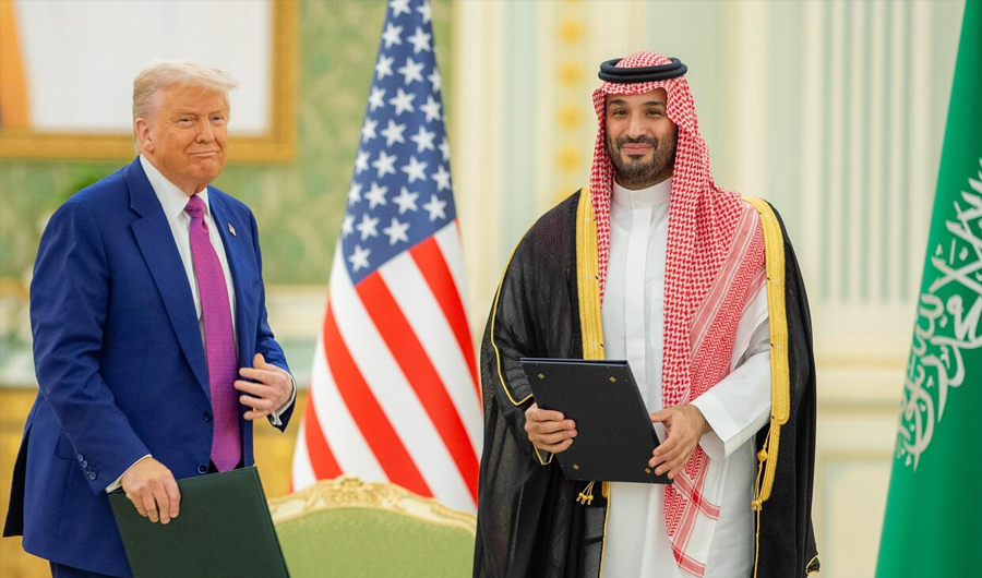 ترامب يعلن أن واشنطن ستبيع السعودية مقاتلات إف-35 الشبح