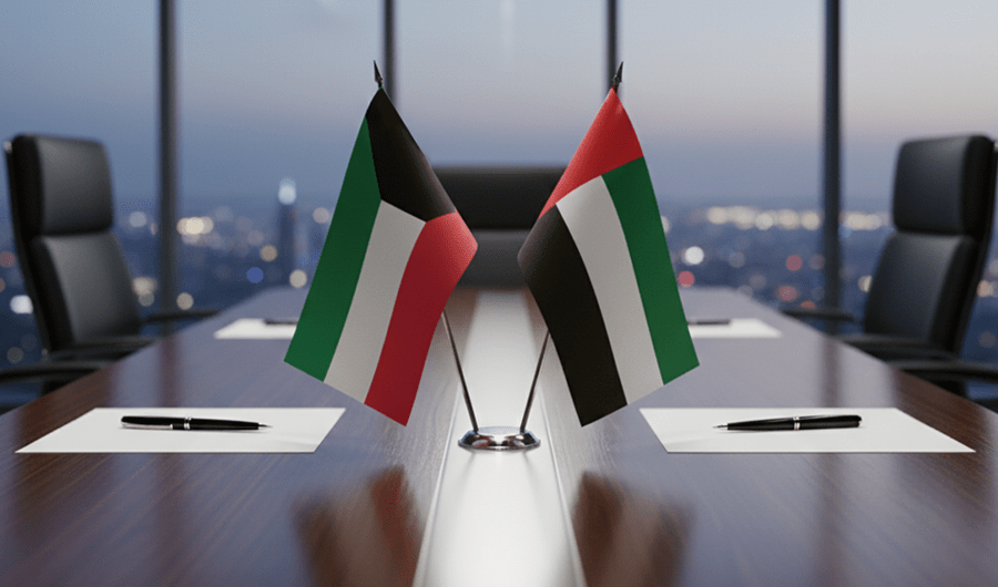 مذكرة تفاهم بين الكويت والإمارات في مجال النقل البري وأصول الطرق